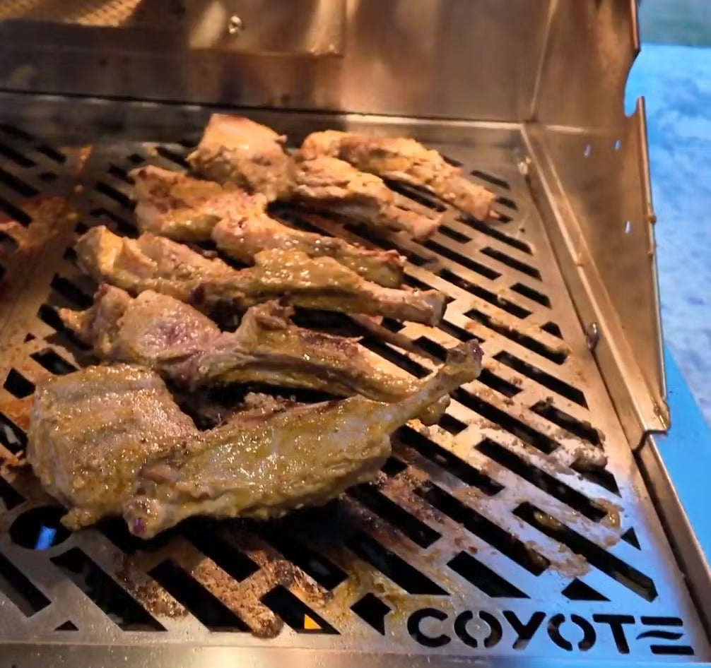 Spiced Holiday Lamb Chops with Suji Uppalapati: A Festive Feast on Your Coyote Grill
